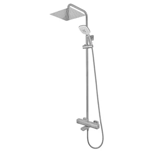 Термостатична душова колона Koer KI-57017-02 з нержавіючої сталі (KR4788)