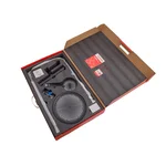 Душевая колонна Koer KB-57029-05 латунная черная матовая с термостатом на 3 режима (KR5491)