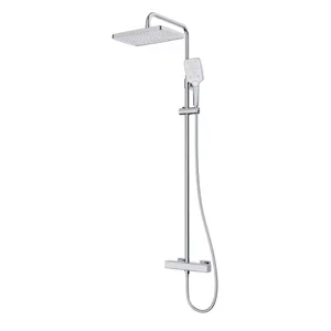 Душевая колонна Koer KB-53038-01 хромированная с термостатом на 2 режима (KR5959) Душевая колонна Koer KB-53038-01 хромированная с термостатом на 2 режима (KR5959)