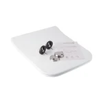 Унітаз-компакт Mixxus QUADRO-0403-R 640x360x835mm, система змиву RIMLESS (MI6710)