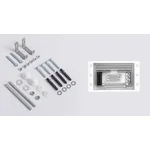 Комплект: Mixxus Premium Ellipse-SET-2101 (в 2 ящ) Унітаз система змиву Tornado 3.0+ Інсталяція Koer KT-0404 + панель KT-0604-03 White (MP6667)