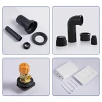 Комплект: Mixxus Premium Ellipse-SET-2101 (в 2 ящ) Унітаз система змиву Tornado 3.0+ Інсталяція Koer KT-0404 + панель KT-0604-03 White (MP6667)