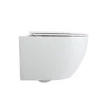 Комплект: Mixxus Premium Ellipse-SET-2101 (в 2 ящ) Унітаз система змиву Tornado 3.0+ Інсталяція Koer KT-0404 + панель KT-0604-03 White (MP6667)