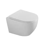 Комплект: Mixxus Premium Ellipse-SET-2101 (в 2 ящ) Унітаз система змиву Tornado 3.0+ Інсталяція Koer KT-0404 + панель KT-0604-03 White (MP6667)