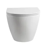 Комплект: Mixxus Premium Ellipse-SET-2101 (в 2 ящ) Унітаз система змиву Tornado 3.0+ Інсталяція Koer KT-0404 + панель KT-0604-03 White (MP6667)