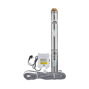 Насос свердловинний відцентровий Taifu 4STM 8/9+35M +пульт Н=57м, Q=10,8м3, P=1100Вт, каб.35м, 1,5