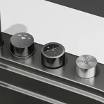 Мийка Zerix ZH7548-SET-03 Nano-Black з вбудованим змішувачем з нерж. сталі (ZM5577)