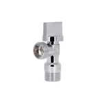 Кран приборный Thermo Alliance Base SD185W1515 латунный хромированный угловой 1/2