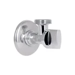 Кран приборный угловой Thermo Alliance 1/2х3/4 Base SD185W1520 латунный хромированный 1/2