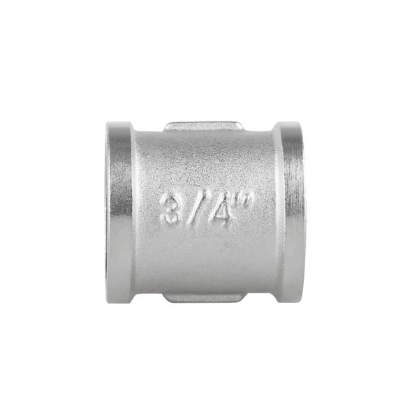Муфта равнопроходная Thermo Alliance Forte SF35620 никелированная латунная с внутренней резьбой 3/4 (SF35620)