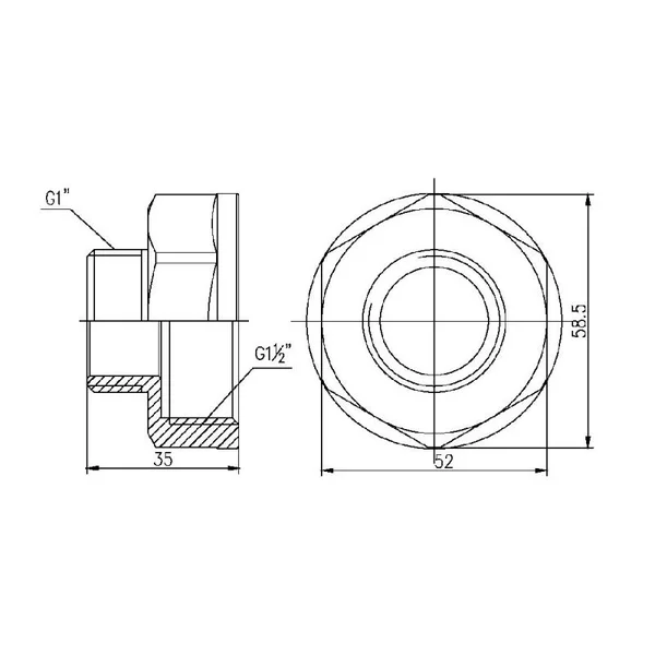 Перехід Thermo Alliance Forte 1