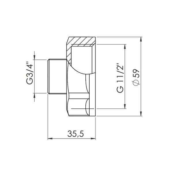 Перехід Thermo Alliance Forte 1