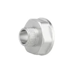 Переход Thermo Alliance 1х1/2 Forte латунный никелированный 1