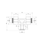 Трійник обтискний Thermo Alliance Standart 16 SD158W161616
