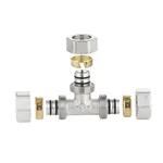 Трійник обтискний редукційний Thermo Alliance Standart SD158W201620 нікельований латунний 20×16×20 мм (SD158W201620)