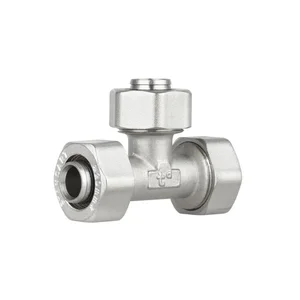 Трійник обтискний рівнопрохідний Thermo Alliance Standart SD158W202020 латунний 20 мм (SD158W202020)