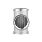 Тройник равнопроходной Thermo Alliance Forte SF36140 латунный никелированный с внутренней резьбой 1 1/2 (SF36140)