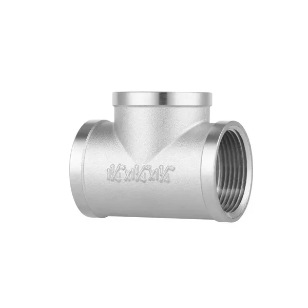 Тройник равнопроходной Thermo Alliance Forte SF36132 латунный никелированный с внутренней резьбой 1 1/4 (SF36132)