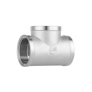 Тройник равнопроходной Thermo Alliance Forte SF36132 латунный никелированный с внутренней резьбой 1 1/4 (SF36132) Тройник равнопроходной Thermo Alliance Forte SF36132 латунный никелированный с внутренней резьбой 1 1/4 (SF36132)