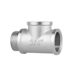 Тройник Thermo Alliance Forte SF36320 латунный никелированный с резьбой 3/4
