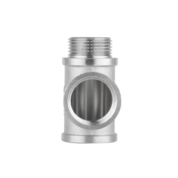 Тройник Thermo Alliance Forte SF36320 латунный никелированный с резьбой 3/4