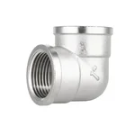 Уголок Thermo Alliance Forte SF36825 латунный никелированный 1