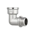 Кут Thermo Alliance Forte SF37215 латунний нікельований 1/2