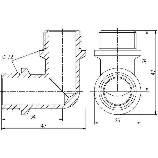 Кут Thermo Alliance Forte 1/2