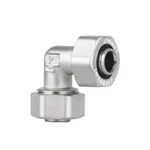 Уголок обжимной равнопроходной Thermo Alliance Standart SD155W2020 никелированный латунный 20 мм (SD155W2020)