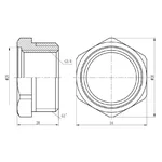 Футорка Thermo Alliance 1х3/4 Forte 1