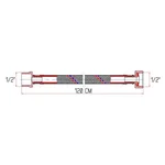 Гнучка підводка для води Thermo Alliance Forte ВЗ 120 см SF382W120
