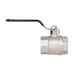 Кран шаровой Thermo Alliance Base SD600W40 латунный никелированный для воды 1 1/2