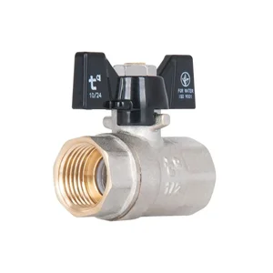 Кран шаровой Thermo Alliance Base SD602W15 латунный 1/2