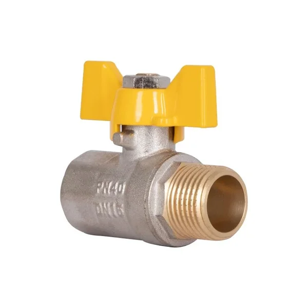Кран шаровый Thermo Alliance Base SD607G15 латунный для газа 1/2