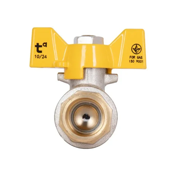 Кран шаровый Thermo Alliance Base SD607G15 латунный для газа 1/2