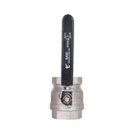 Кран шаровой Thermo Alliance Base SD600W76 латунный рычажный для воды, ВР 3 (SD600W76)