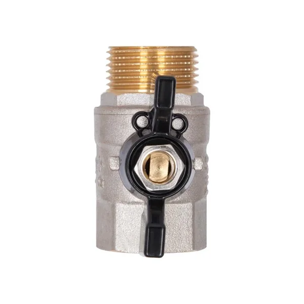 Кран шаровый Thermo Alliance Base SD607W20 латунный никелированный 3/4