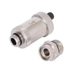 Воздухоотводчик автоматический Thermo Alliance Standart SD28115 латунный хромированный с запорным клапаном 1/2 (SD28115)