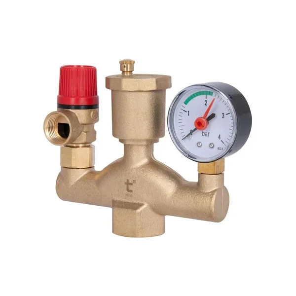 Группа безопасности котла Thermo Alliance Standart SD290 латунная 1