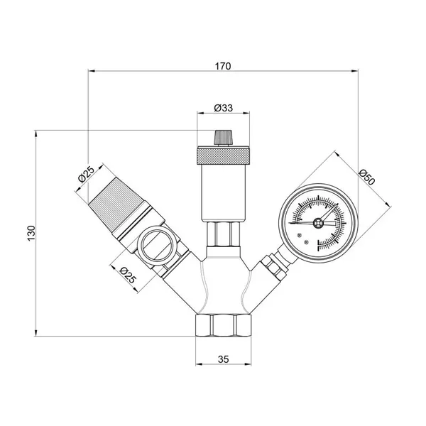 Группа безопасности котла Thermo Alliance Base Plus 1