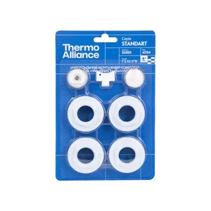 Монтажний комплект для радіатора Thermo Alliance 1/2х1 Standart 1/2