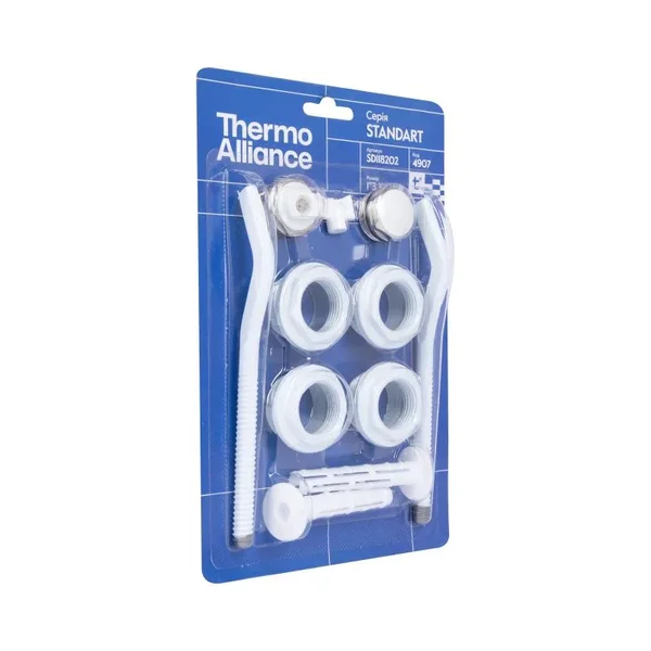 Комплект для подключения радиатора Thermo Alliance 3/4х1 Standart 3/4
