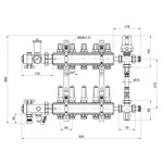 Колекторна група Icma K0111 латунна 1