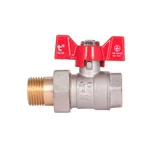 Кран шаровый Thermo Alliance Standart SD220W15 латунный прямой с американкой 1/2