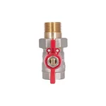 Кран шаровый Thermo Alliance Standart SD220W15 латунный прямой с американкой 1/2