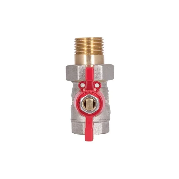 Кран шаровый Thermo Alliance Standart SD220W15 латунный прямой с американкой 1/2