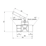 Кран Icma 1/2