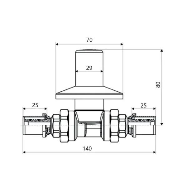 Кран пресовий Icma 413 16х1/2