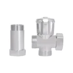 Кран шаровый приборный Thermo Alliance 3/4ННВ Standart SD183W20 латунный с удлинителем 3/4