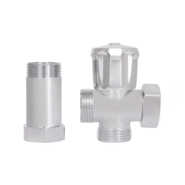 Кран шаровый приборный Thermo Alliance 3/4ННВ Standart SD183W20 латунный с удлинителем 3/4